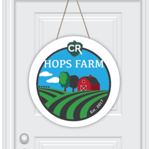 Round House Number Door Hanger|Over Size